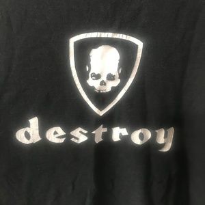 Vintage Punk Rock "Destroy" T-Shirt 1990s